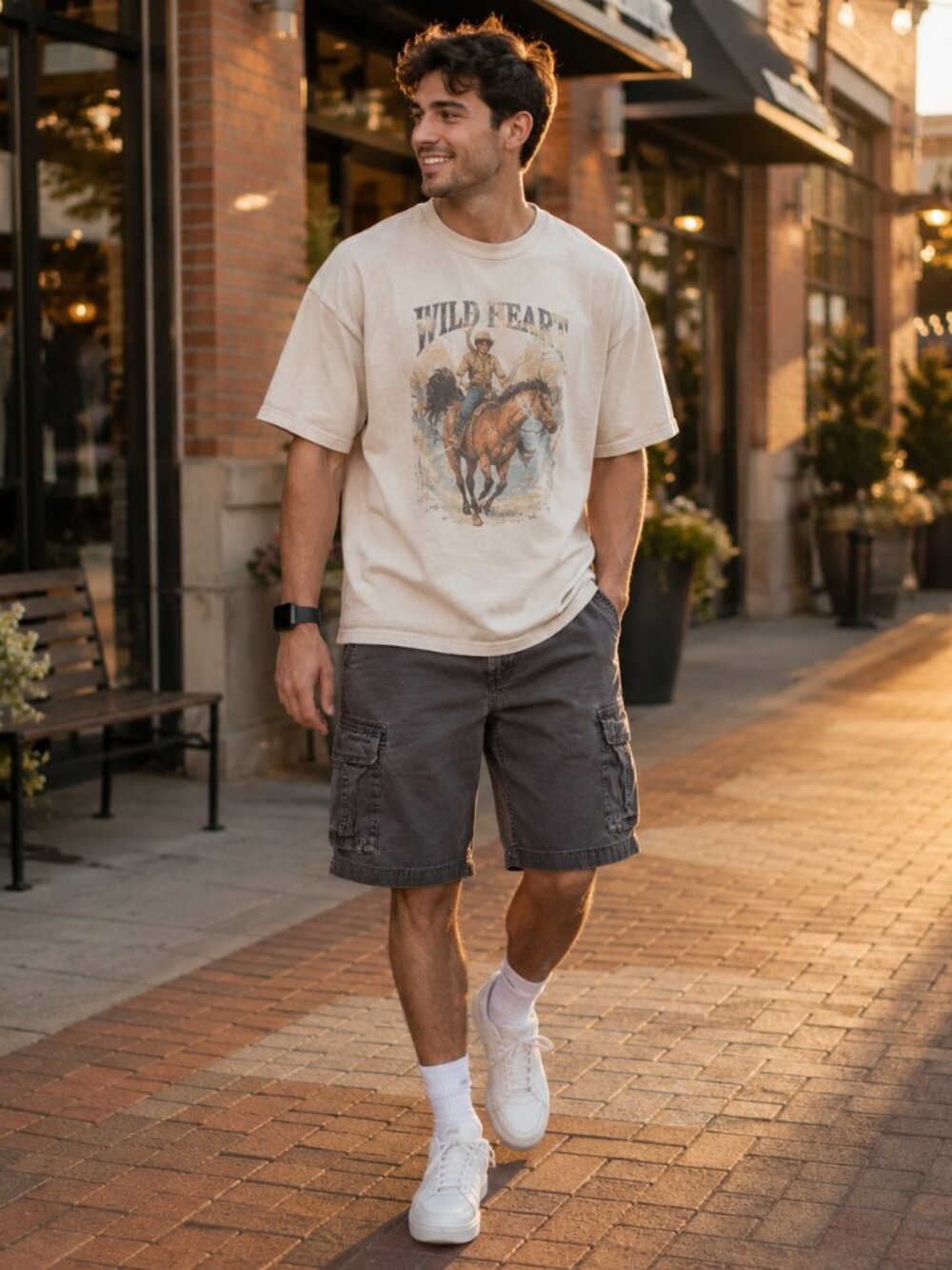 Arizona Jean Co Cargo Shorts | Charcoal Gray | 40 | Y2K Baggy
